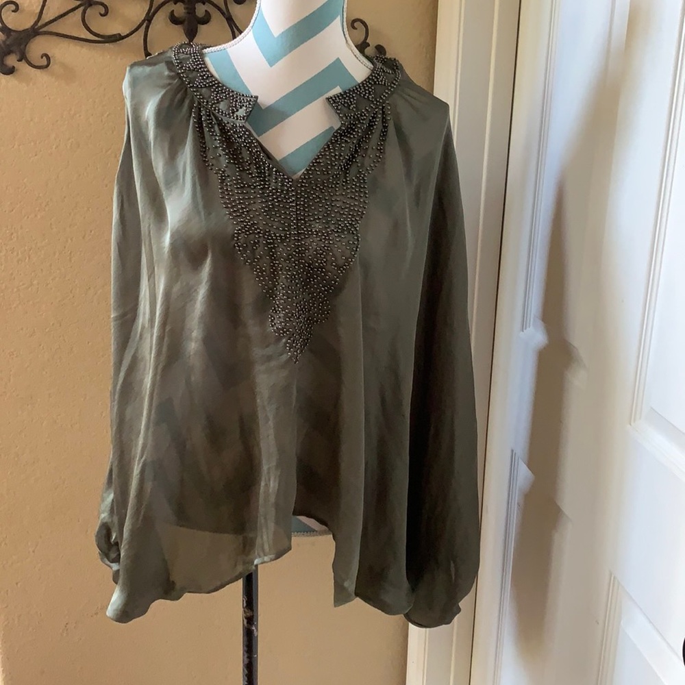 ❤️Flawless Green Long Sleeve Blouse